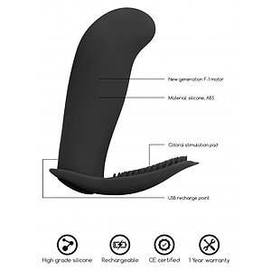 Vibrator Wireless Remote Leon Negru Thumb 6