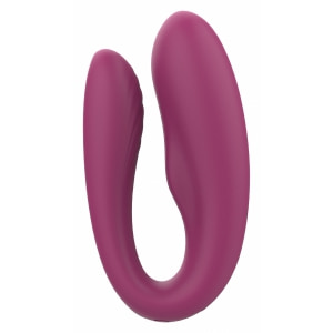 Connected Souls Vibrator Pentru cuplu Reîncărcabil, Flexibil Mov Thumb 2