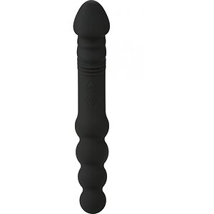 Hidden Desire Dublu Vibrator Anal 8+5 Moduri Negru Thumb 2