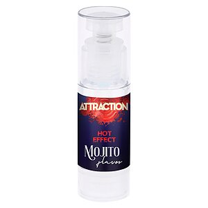 Lubrifiant Attraction Heat Mojito 50ml Thumb 1