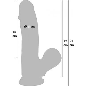 Hidden Desire Dildo Realist 19cm Thumb 8