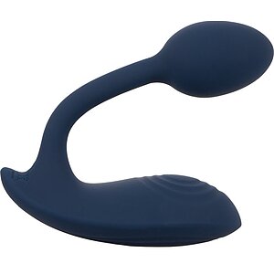 Panty Flexibil Sweet Smile — 2 Motoare, 10 Moduri Albastru Thumb 2