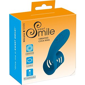 Sweet Smile Inel Vibrant Reîncărcabil Albastru Thumb 7