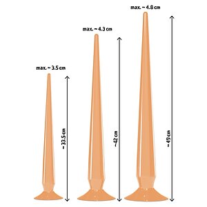 You2Toys Set Super Long Plug Anal — 3 Dimensiuni Thumb 6