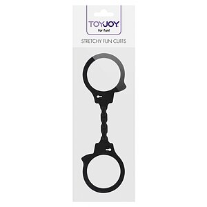 Cătușe Stretchy Fun Cuffs Negru Thumb 1