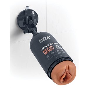 Masturbator Discret Shower Therapy 20,7 cm - Fanta Flesh Thumb 4
