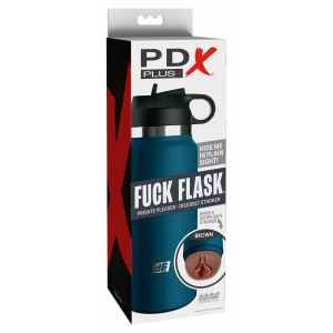 Flacon Privat PDX Plus - Masturbator Discret, Nuanță Maro Thumb 6
