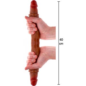 Get Real – Dublu Dong 40 cm, Silicon Realist Thumb 1