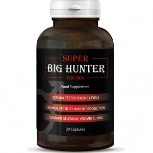 Super Big Hunter Capsule Booster De Testosteron