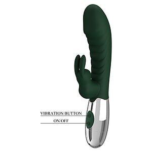 Pretty Love Naughty Bunny Green — 30 Moduri, Dublă Stimulare Verde Thumb 7