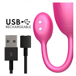 ONINDER Denver Vibrating Egg Roz, Moduri, Reîncărcabil Thumb 4