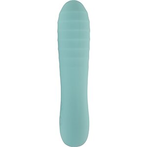 cuties Mini Vibrator – 8 Moduri, Reîncărcabil Albastru