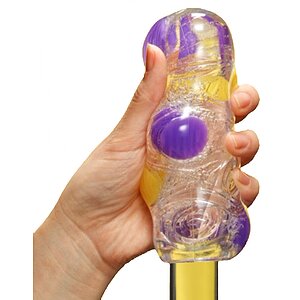 Tenga Bobble Magic Marbles — Masturbator Transparent, Dinamic Thumb 1