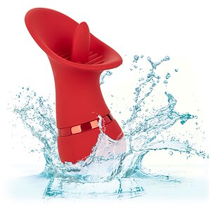 Vibrator Clitoris French Kiss Seducer Roșu Thumb 2