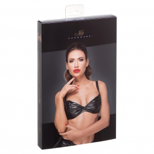 Sutien Noir Carmen Wetlook Negru S Thumb 3