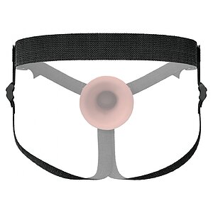 Pipedream Elite 24,1 cm Hollow silicone - Dual Density Thumb 3