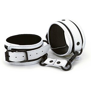 Cătușe Glezne Glo Bondage Alb