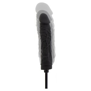 Plug Gonflabil Negru Silicon 100% și Supapă Rapidă Thumb 3