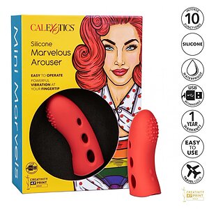 Stimulator Clitoris Marvelous Roșu Thumb 5