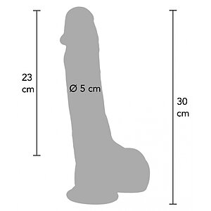 Ultra Realistic Dildo Silicone 30 cm Thumb 7
