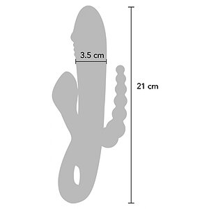 Caleona Triple Temptation ToyJoy 3 Motoare Mov Thumb 1