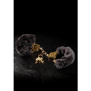 Cătușe Deluxe Furry Auriu Thumb 2