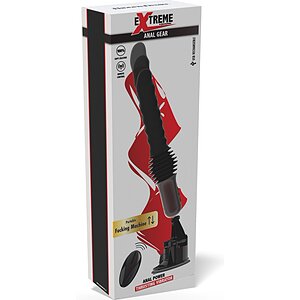 Hidden Desire Vibrator Anal cu Împingere Negru Thumb 7