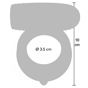 Hidden Desire Elite Power Twin C-Ring - 10 Moduri, IPX7 Negru Thumb 5