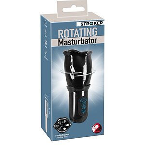 Stroker Rotativ Reîncărcabil — 4 Moduri, 3 Viteze, 8 cm Negru Thumb 3