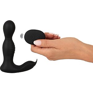 Plug Anal RC 2 Funcții, Rotativ și Vibrant Negru Thumb 5