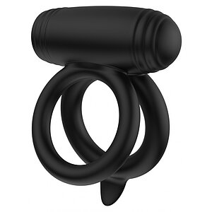 Hidden Desire Elite Power Twin C-Ring - 10 Moduri, IPX7 Negru Thumb 4