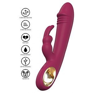 ToyJoy Taygeta Rabbit – Dublă Acțiune mov Thumb 2