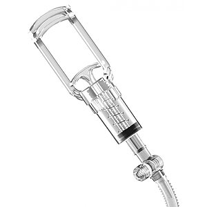 PDX ELITE ViewTube Vac XXL Pump cu EZ-Grip Transparent Thumb 1