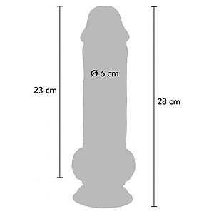 ToyJoy Get Real Deluxe — 28 cm, Senzaţie Naturală Thumb 6