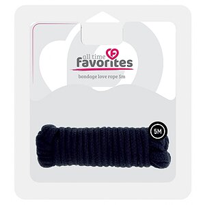 Frânghie Bondage Începători BondX Negru Thumb 1