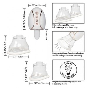 Pompă Vagin Smart Pleasure Queen Alb Thumb 7