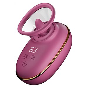 She.E.O. Pompa Clitoris Limbă Rotativă - 9 Moduri, 3 Nivele Roz