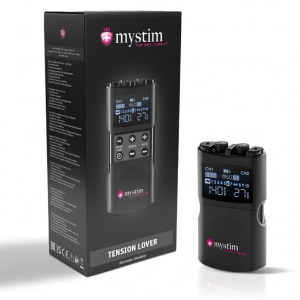 Mystim Tension Lover 2, EStim Reîncărcabil cu 2 Canale Negru Thumb 6