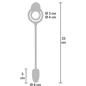 Inel Dublu ToyJoy Thria 2 Motoare Albastru Thumb 5
