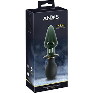 ANOS Dop Anal Dublu 10 Moduri – silicon & Sticlă