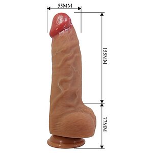 Pretty Love Najm 23.2cm – Realism Tactil și Ventuză Pentru Fixare Thumb 5