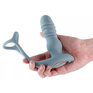 Renegade The Handyman Gray — Vibrator Prostată 14,5 cm, 6 Viteze Gri Thumb 1