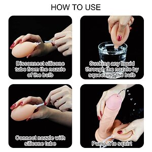 Dildo Soft Cu Ejaculare 23cm Thumb 7