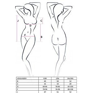 Body Avanua Lovia Roșu S-M Thumb 1