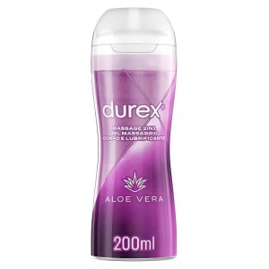 Durex Aloe Vera Gel Masaj și Lubrifiant 2 în 1,