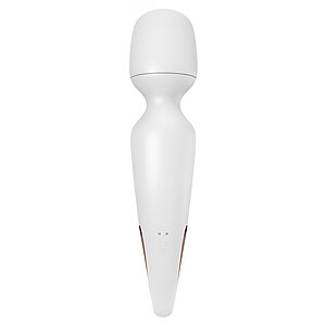 Satisfyer Wand-erland — 50 Programe, IPX7, Reîncărcabil Alb Thumb 3