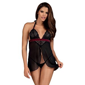 Babydoll Obsessive Rossita Negru
