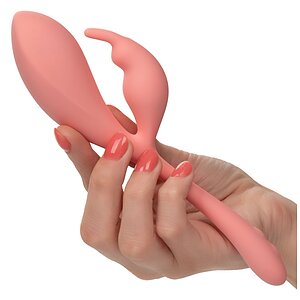 Vibrator Liquid Silicone Bunny Roz Thumb 6