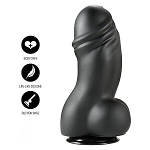 Hidden Desire Fat Boys Dildo PVC 22cm Negru Thumb 6