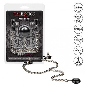 Cleme Pentru Sfârcuri Weighted Disc Argintiu Thumb 3